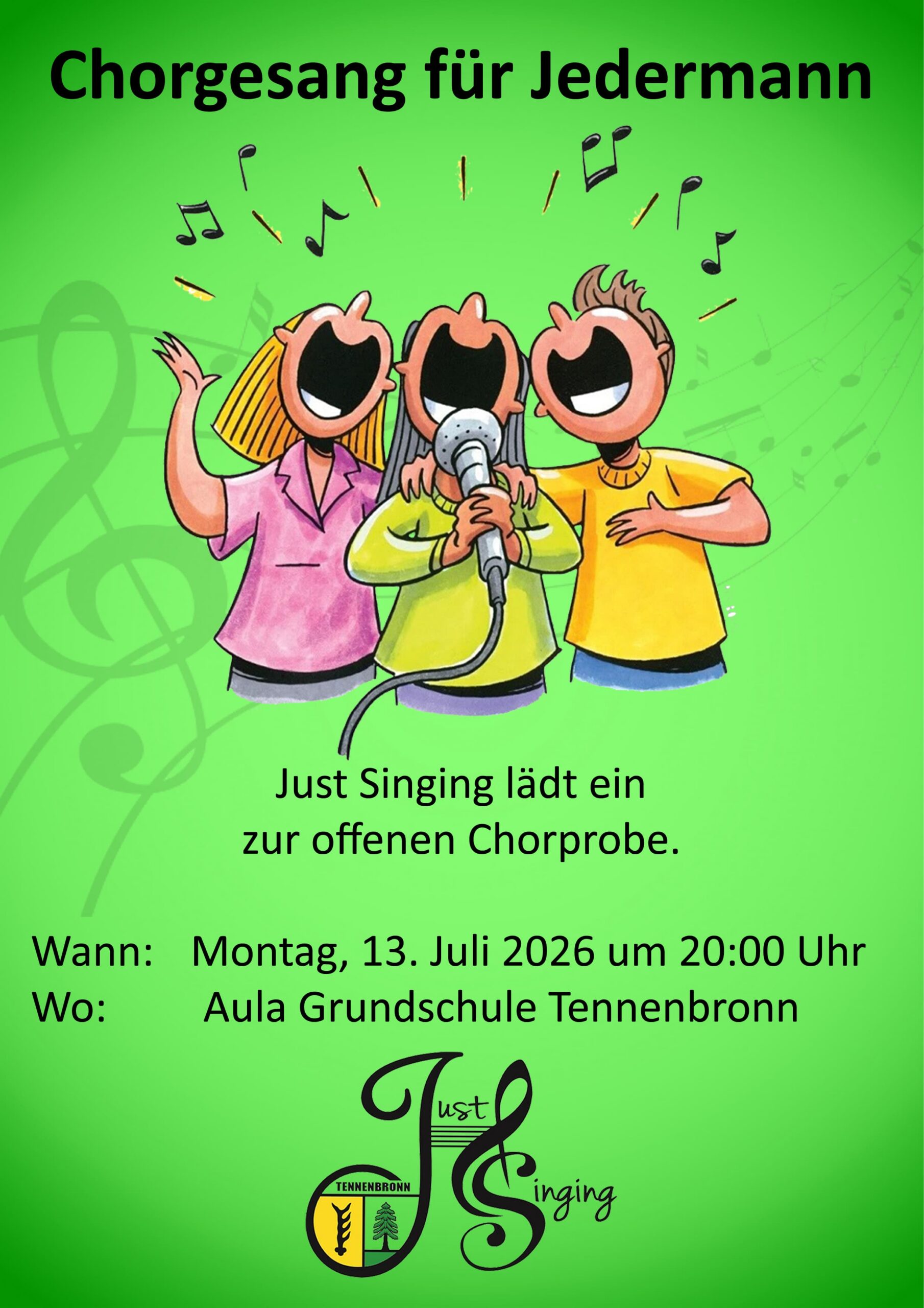 Flyer Offener Chorgesang 1